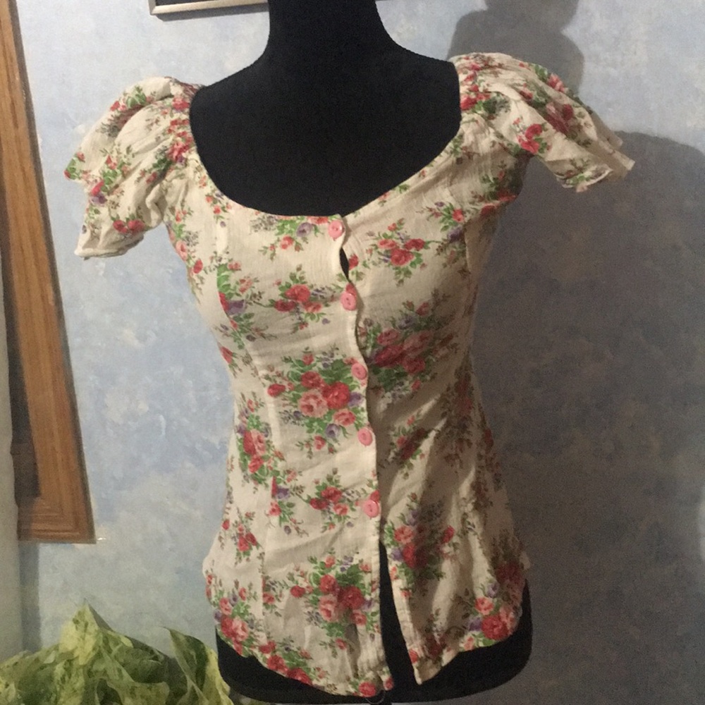 Handmade Floral Shirt